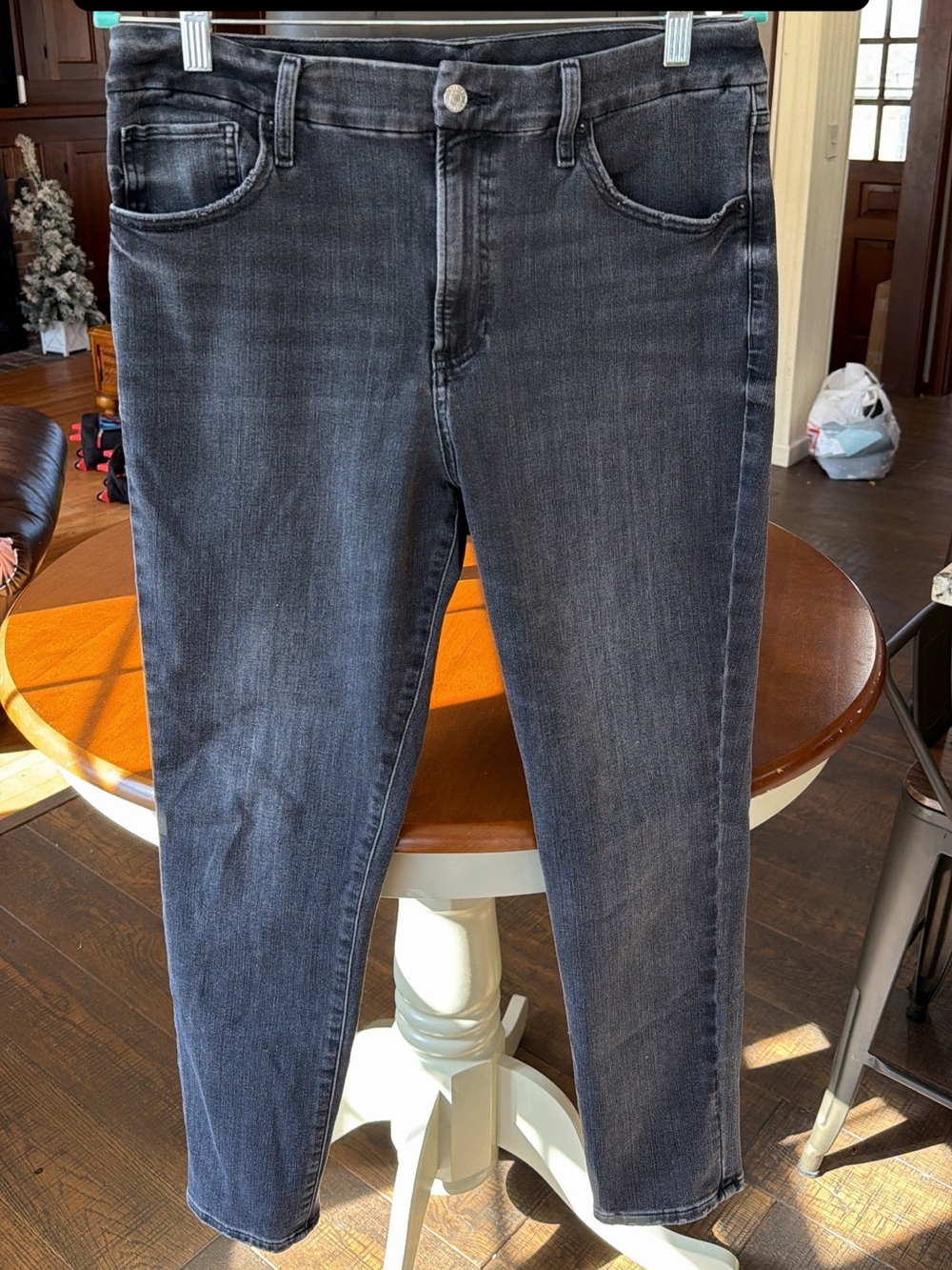 Express skinny high rise jeans